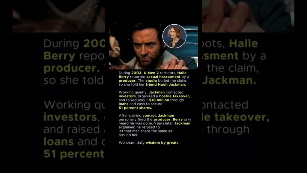 What Hugh Jackman Did for Halle Berry Will Shock You