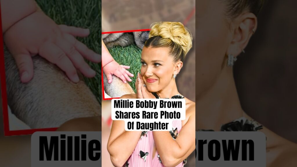 Mille Bobby Brown Shares Rare Photo Of Daughter #shorts #milliebobbybrown #jakebongiovi