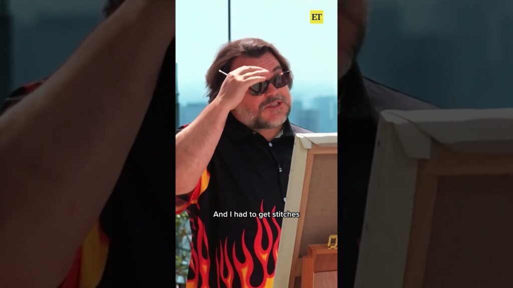 Jack Black Recounts 'Nacho Libre' Injury #jackblack #nacholibre #supermariogalaxy