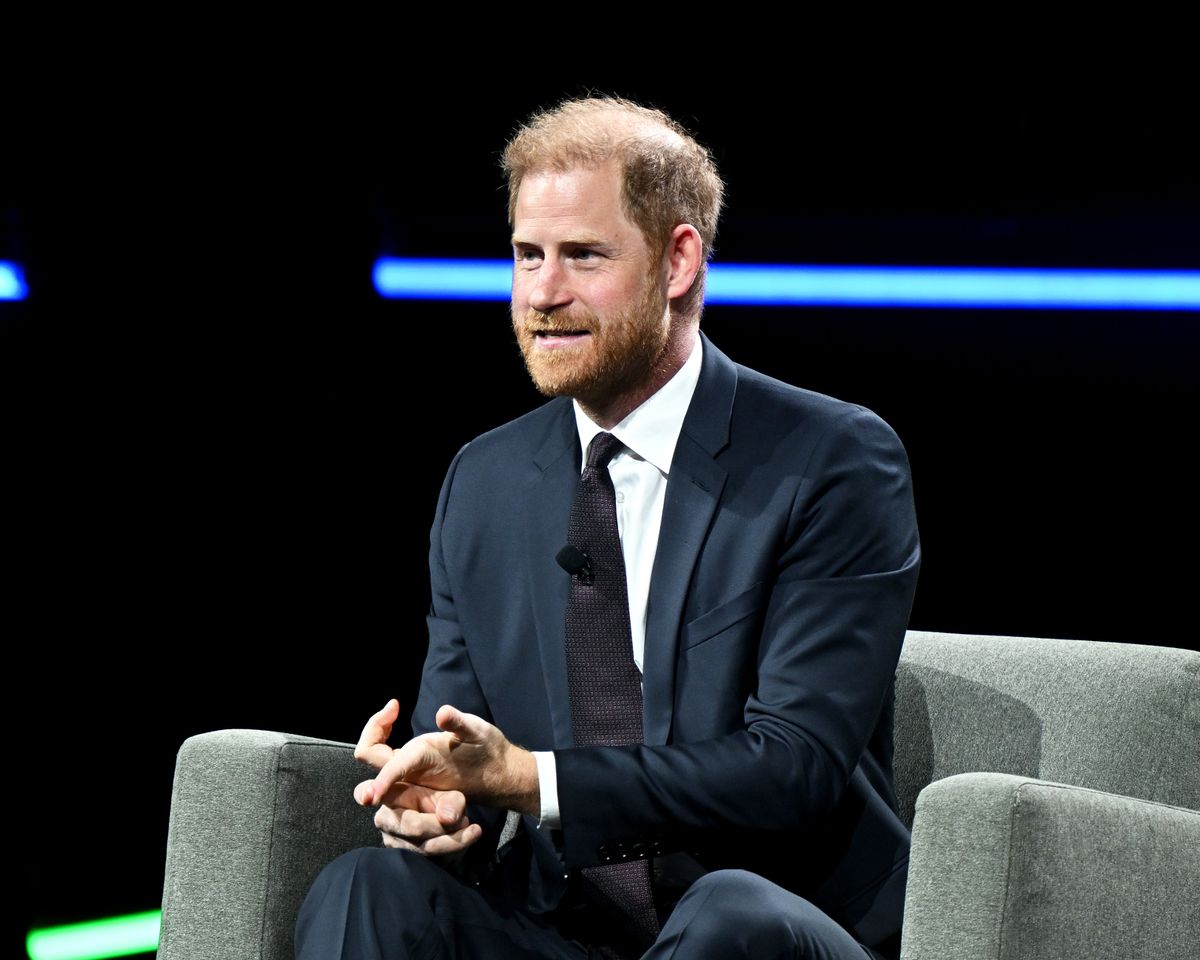 Prince Harry spoke at the International Association of Privacy Professionals summit in Washington DC