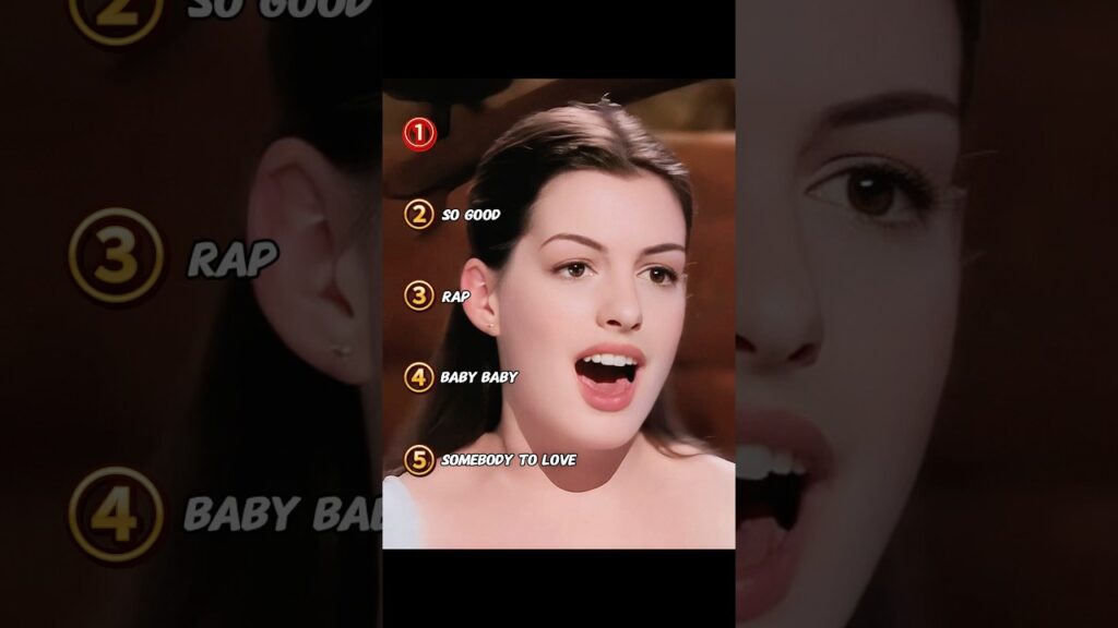 Anne Hathaway's amazing singing moments#annehathaway #cover #song #singing #celebrity #viral
