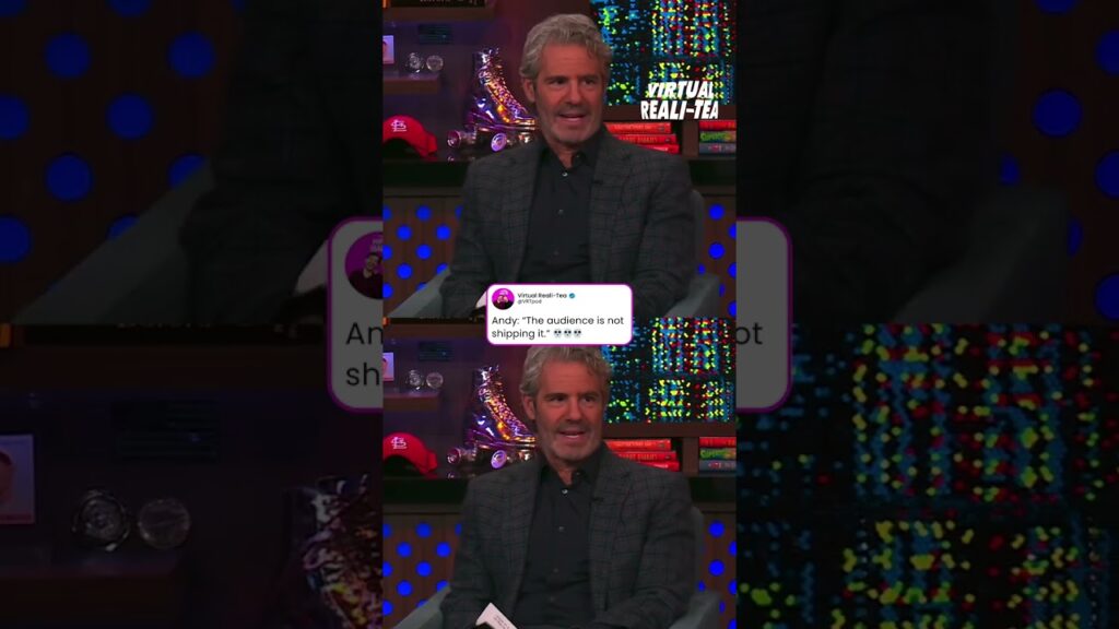 West Wilson trying to hide his full-blown relationship on 'WWHL' 🥴 | Virtual Reali-Tea #shorts