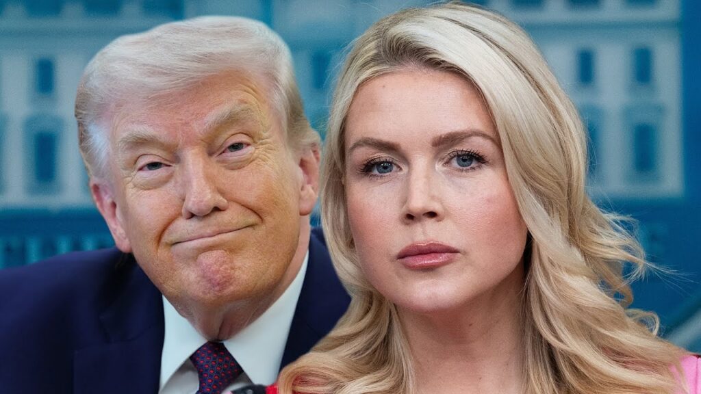 Donald Trump Jokes That Karoline Leavitt Is ‘DOING A TERRIBLE JOB’