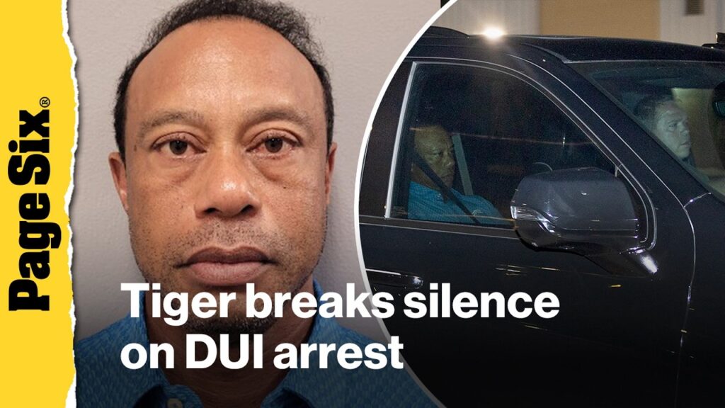 Tiger Woods breaks silence on DUI arrest