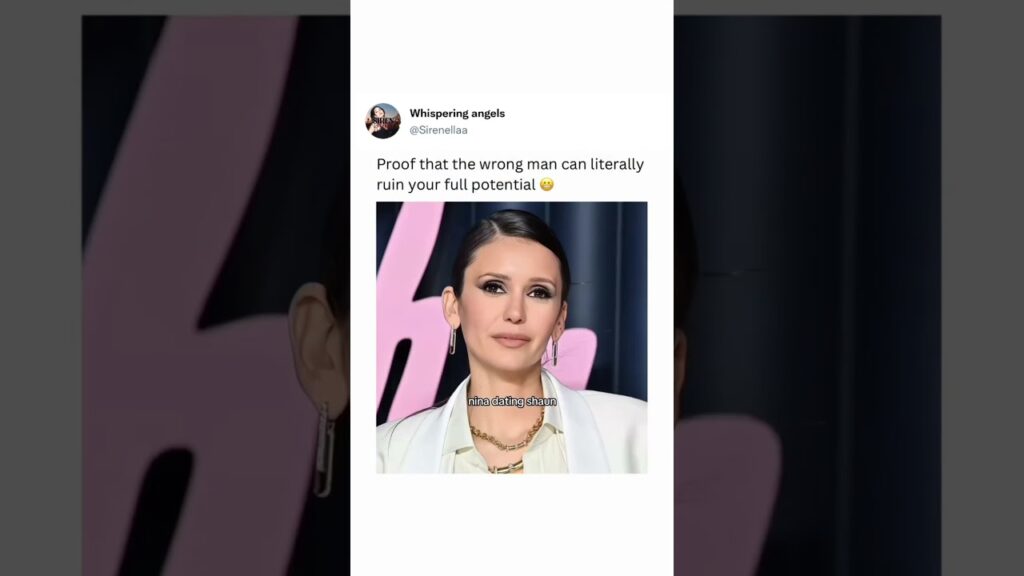 So glad she dropped Shaun… 🫢#ninadobrev