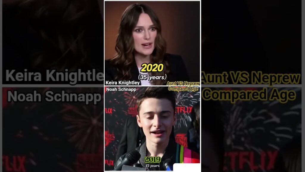 Keira Knightley 🇬🇧 VS Noah Schnapp 🇺🇸 | Evolution: 2015 - 2026