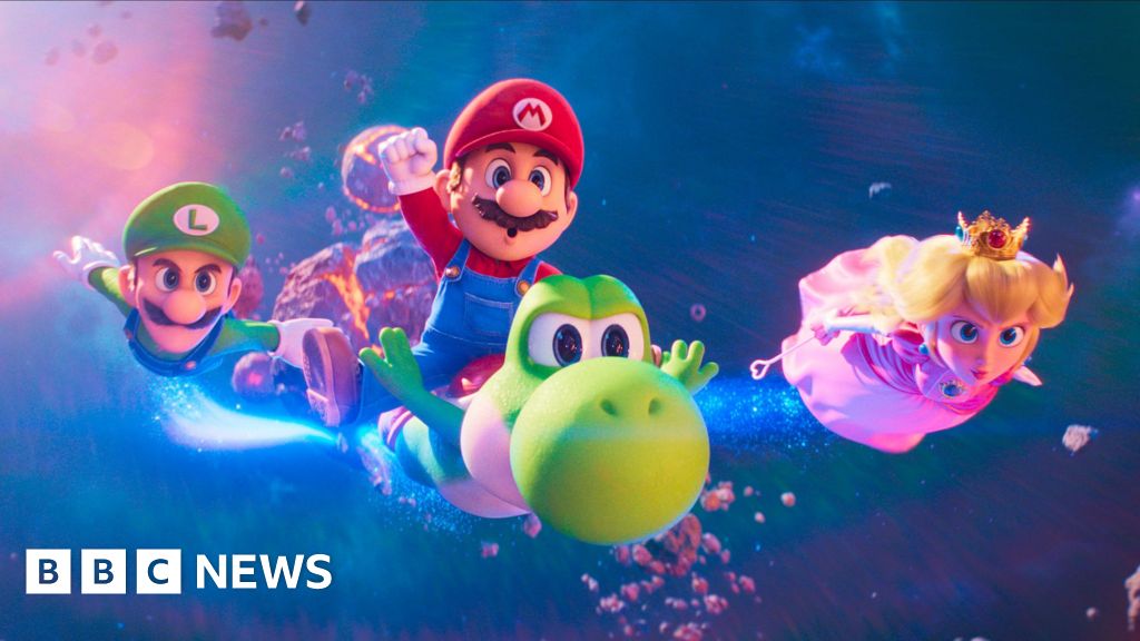 Bland or fan love letter? The Super Mario Galaxy Movie draws mixed reaction - BBC