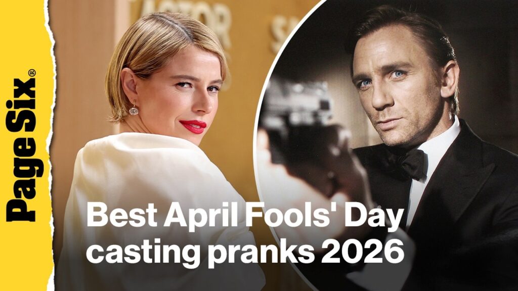 Is Jessie Buckley the new James Bond? Best April Fools' Day casting pranks 2026