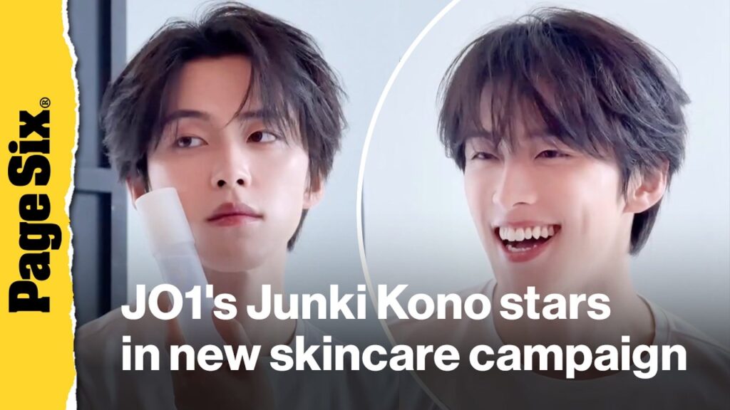 JO1's Junki Kono stars in new skincare campaign