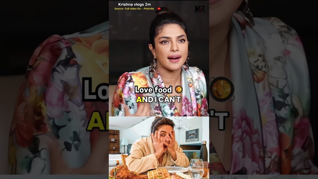 priyanka chopra about indian food 🥘 #priyankachopra #food