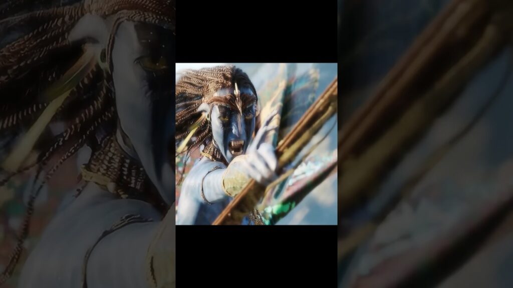 #Neytiri bts… I’m actually obsessed 😍 #avatarfireandash #zoesaldana #avatar #fyp