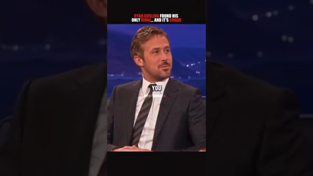 The Moment Ryan Gosling Realized His Biggest Rival For His Girlfriend's Heart Was... Conan!