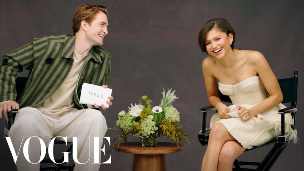 Zendaya & Robert Pattinson Ask Rapid-Fire Questions | Off The Cuff | Vogue Zendaya & Robert Pattinson Ask Rapid-Fire Questions | Off The Cuff | Vogue