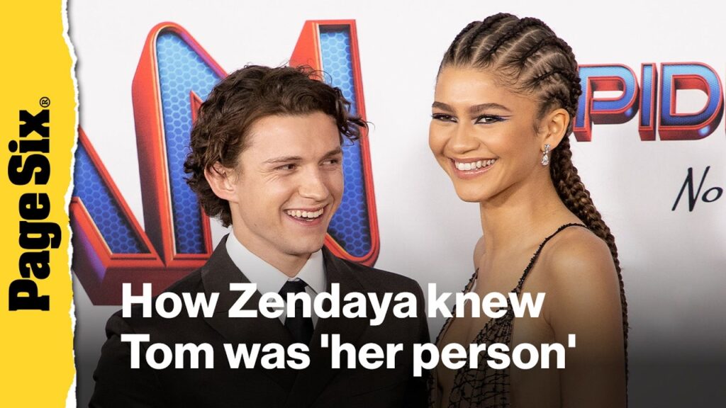 Zendaya reveals how she knew Tom Holland was 'her person'