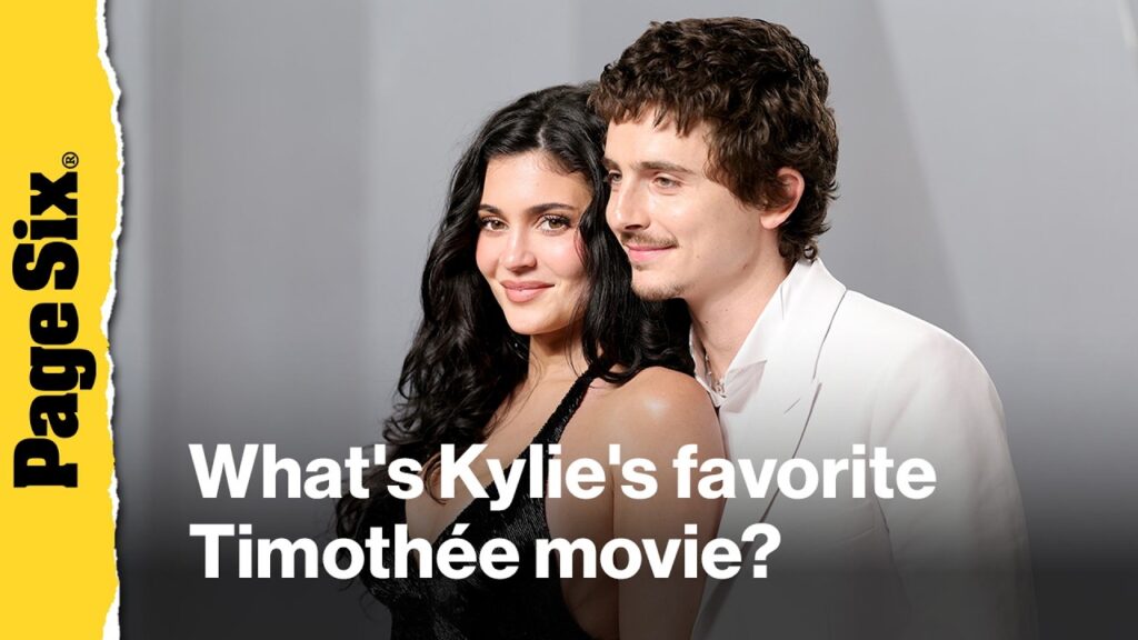 Kylie Jenner reveals her favorite Timothée Chalamet movies