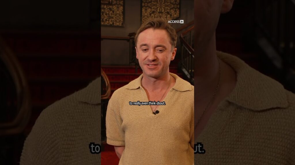 Tom Felton Jokes About Stealing Props