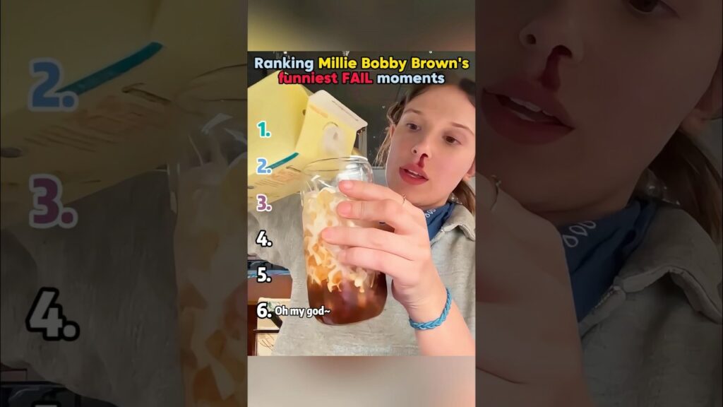 Ranking Millie Bobby Brown's funniest FAIL moments. #MillieBobbyBrown