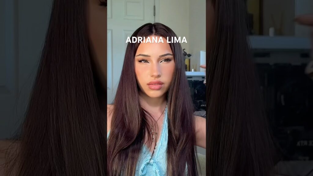 I became Adriana Lima.. 😳 #fyp #makeup #makeuptransition #adrianalima