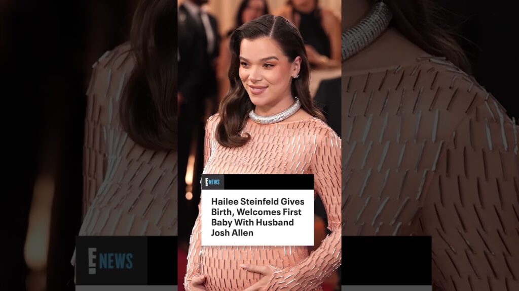 Hailee Steinfeld and Josh Allen’s little team player has arrived.💞