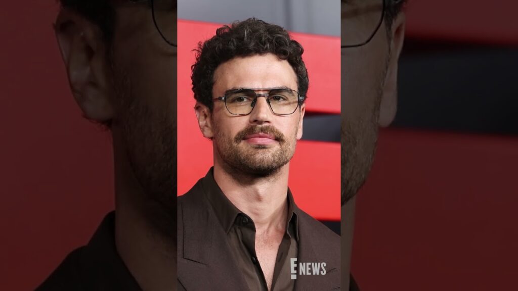 Theo James stayed cool, calm and collected at the "Fuze" UK Premiere. 😍
