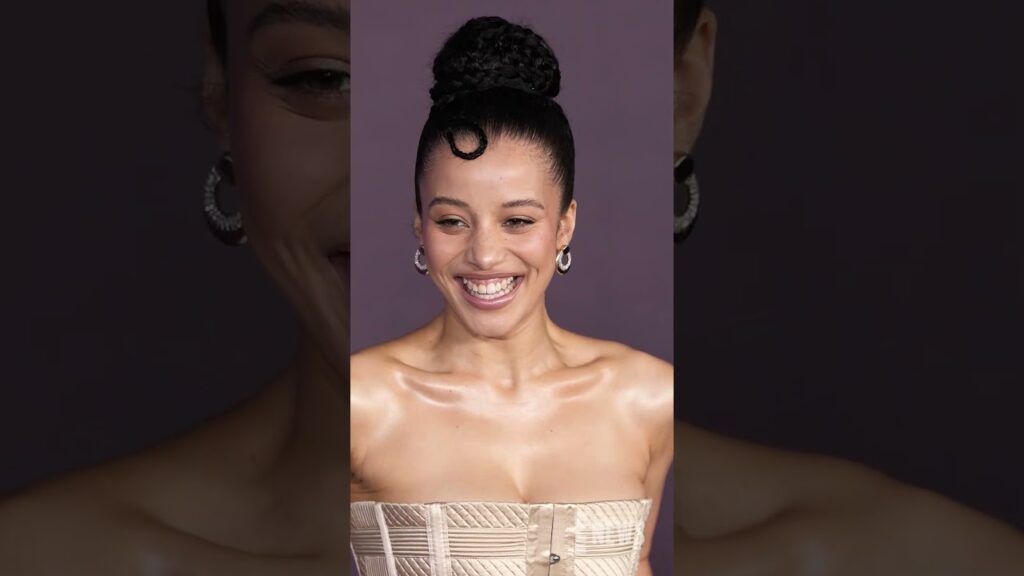 Chase Infiniti was glowing at the premiere of Hulu's "The Testaments" in LA.✨