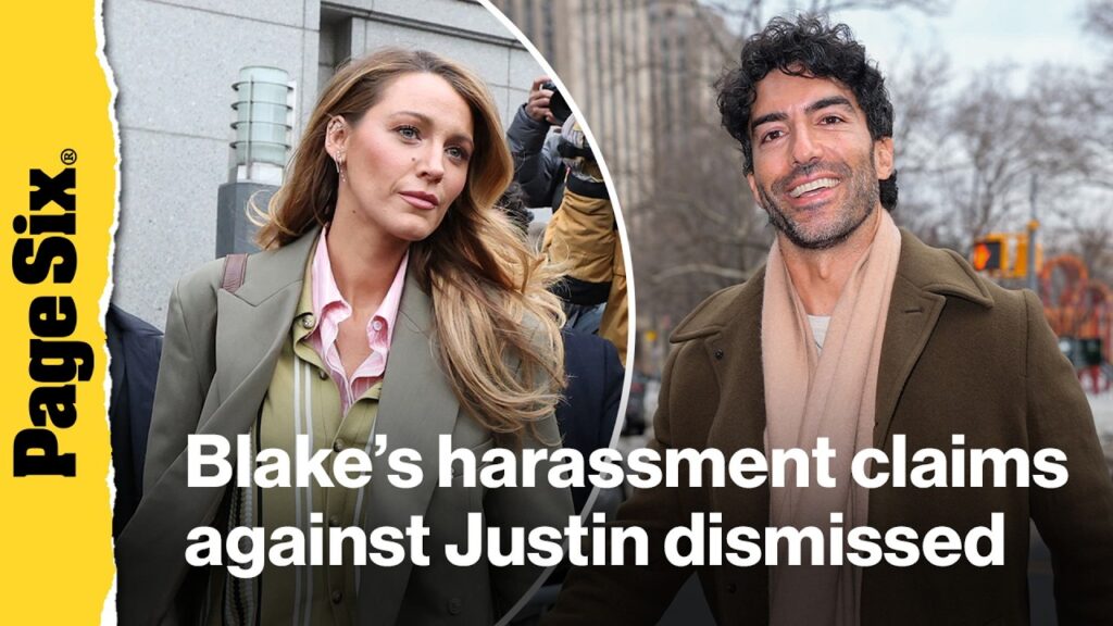 Blake Lively’s sexual harassment claims against Justin Baldoni dismissed; both parties’ responses