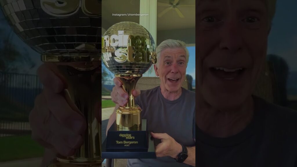 Tom Bergeron has, in a sense, waltzed away with "Dancing With the Stars'" top prize.🏆