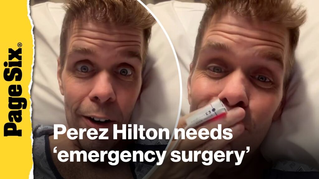 Perez Hilton needs 'emergency surgery' following 21 day hospitalization