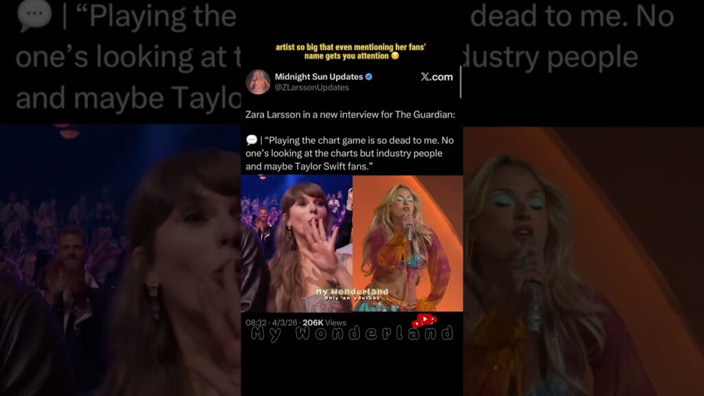 Why Zara Larsson Is Shading Taylor Swift Fans😑😭😏 #taylorswift #zaralarsson