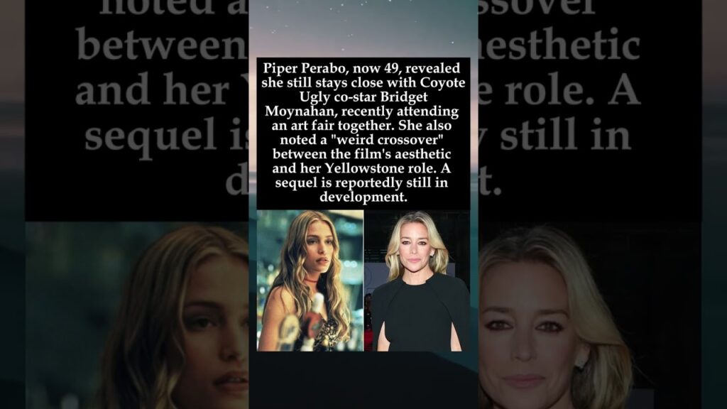 25 Years Later: Piper Perabo on ‘Coyote Ugly’ Friendships and a Possible Sequel #PiperPerabo #shorts 25 Years Later: Piper Perabo on 'Coyote Ugly' Friendships and a Possible Sequel #PiperPerabo #shorts