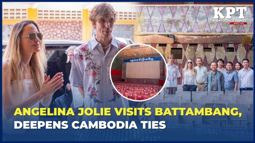 Angelina Jolie Visits Battambang, Cambodia Angelina Jolie Visits Battambang, Cambodia