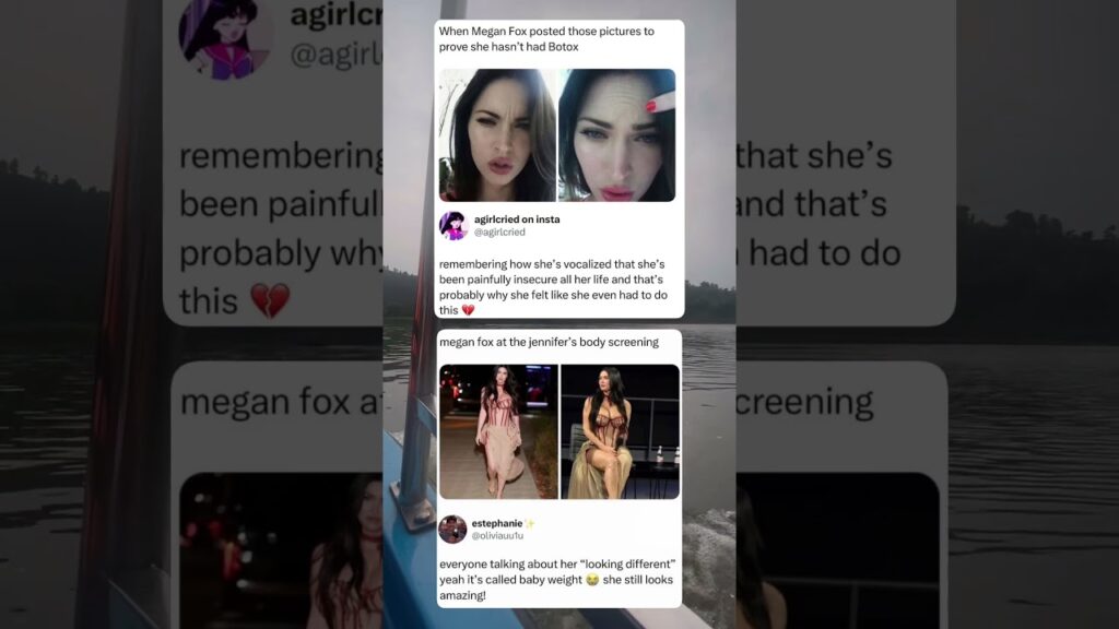 The Truth About Megan Fox’s ‘Changed’ Look😳#meganfox #botox #actress