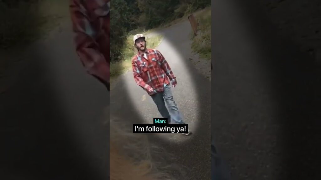 Woman Thinks Man Is Following Her