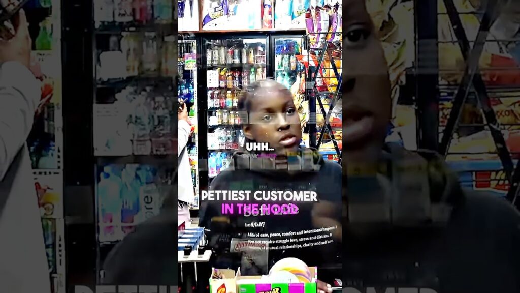 The PETTIEST Customer In The Hood 🤣 @khalidattaf