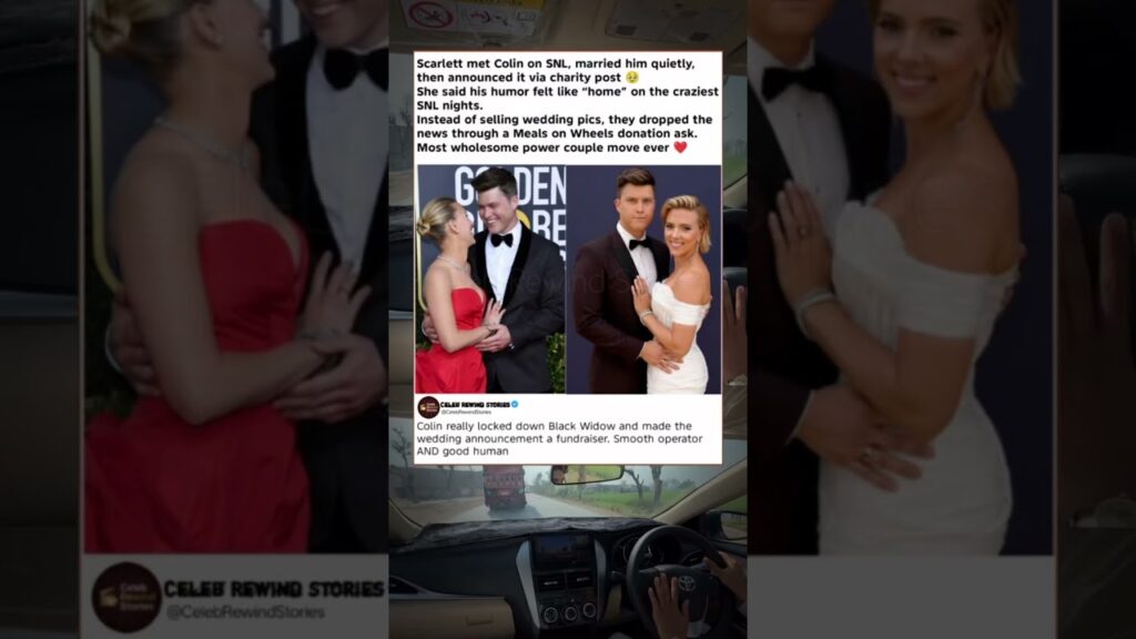 Scarlett Johansson’s Wholesome Secret Wedding with Colin! ❤️