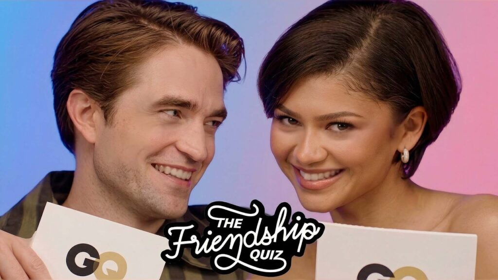 Zendaya & Robert Pattinson Take a Friendship Quiz Zendaya & Robert Pattinson Take a Friendship Quiz