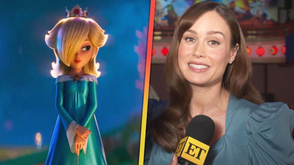 Brie Larson Reacts to Joining Super Mario Galaxy as a Nintendo SUPER FAN (Exclusive)