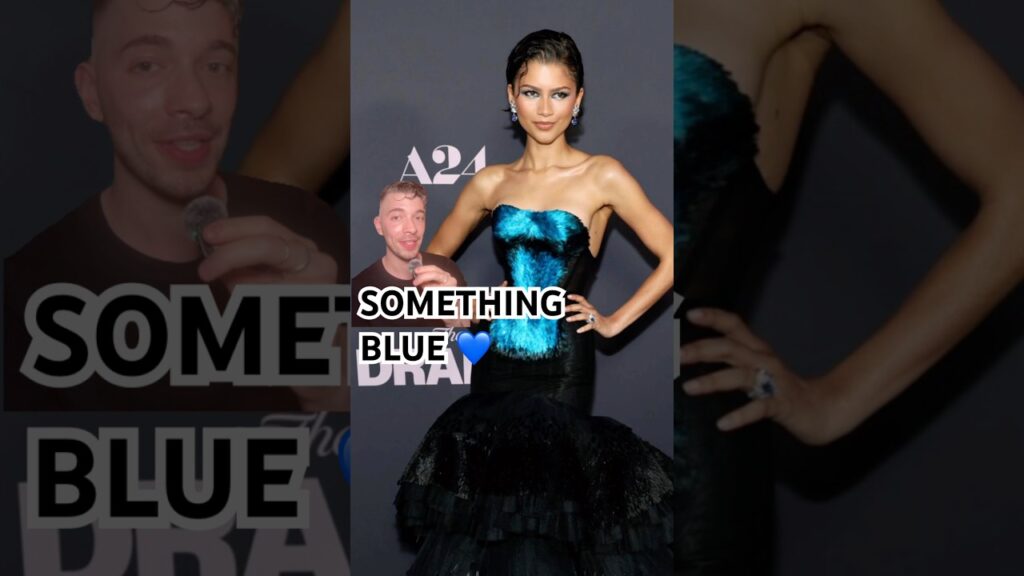 Schiaparelli Psychic🔮ZENDAYA styled by Law, predicted by me🤭💙 #fashionnews #zendaya