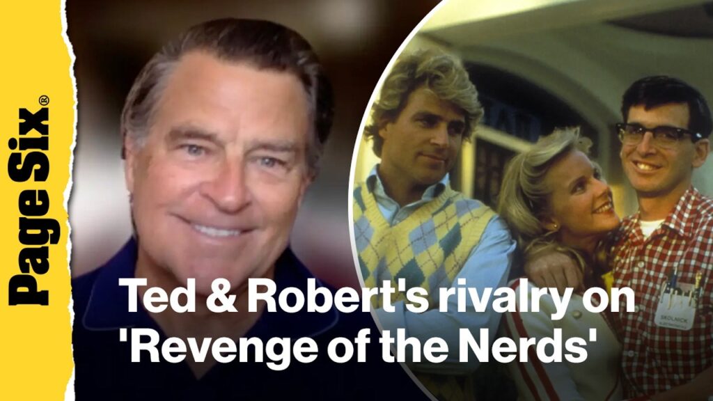 Ted McGinley says he and Robert Carradine were 'real adversaries' on 'Revenge of the Nerds' set