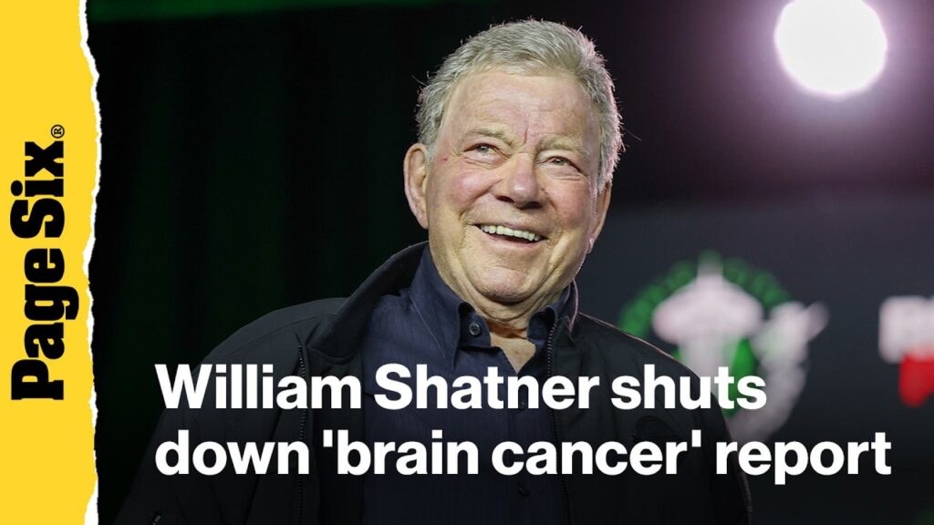 William Shatner, 95, shuts down 'brain cancer' report after horse riding injury surgery