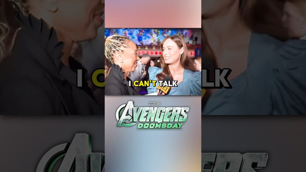 AVENGERS DOOMSDAY: BRIE LARSON CONFIRMS CAPTAIN MARVEL RETURN?! 👀