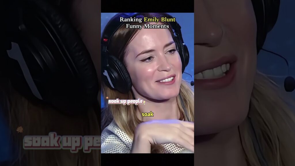 Ranking Emily Blunt funny moments #celebrity #funny #usa #fyp #funnymoments