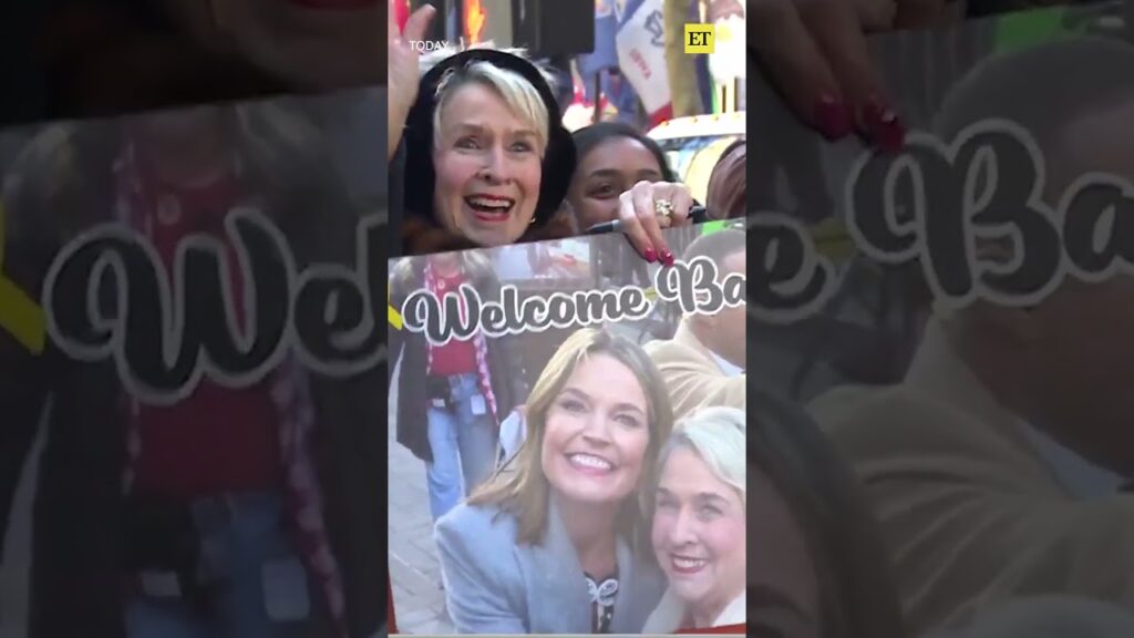 Savannah Guthrie returned to the 'Today' show, following the disappearance of her mother, Nancy.