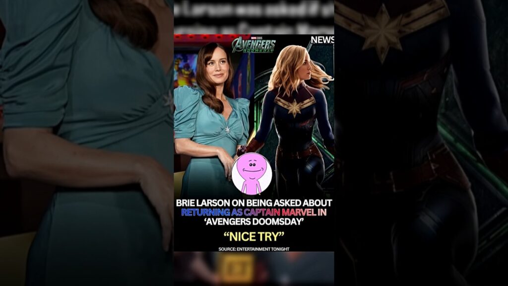 Brie Larson BREAKS Silence on Captain Marvel Return in Avengers Doomsday 👀