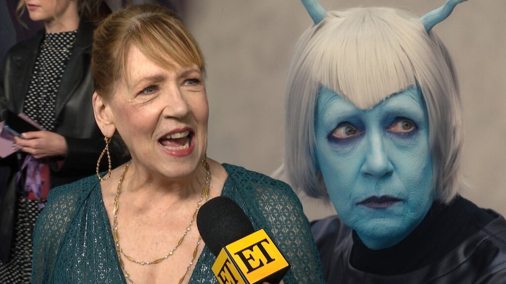 Ann Dowd REACTS to BLUE ALIEN Transformation for Hacks' Final Season (Exclusive)