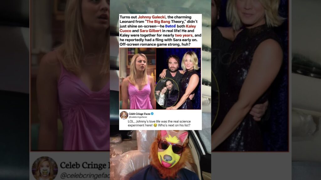 Johnny Galecki Dated BOTH Kaley Cuoco & Sara Gilbert?! 😱