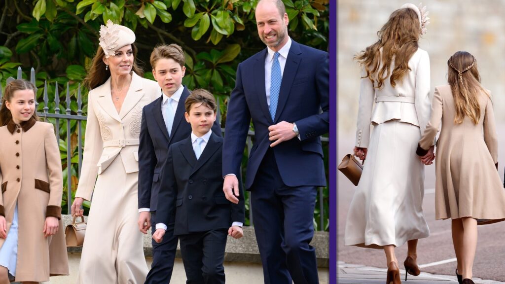 Kate Middleton Holds Hands With Princess Charlotte at First Family Easter Since Her Cancer Diagnosis
