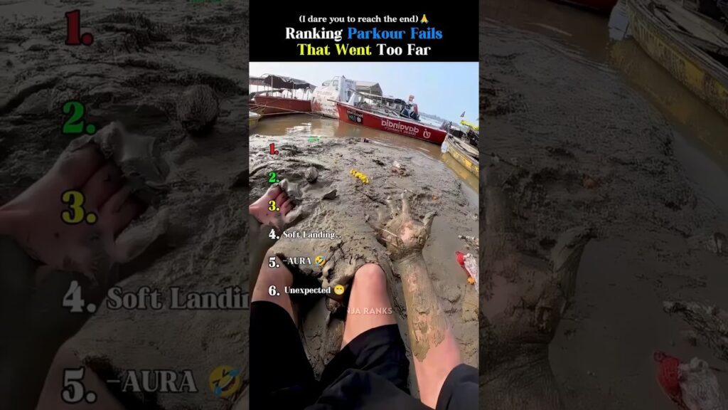 Ranking Funniest Parkour Fails 💀😭