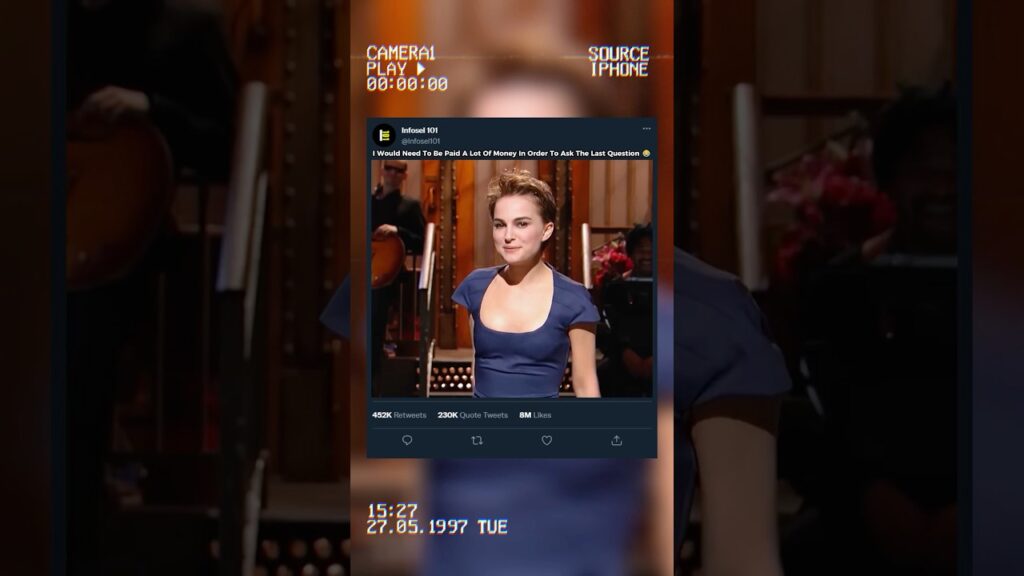 Natalie Portman Regretted Asking For Questions 🤣 Natalie Portman Regretted Asking For Questions 🤣