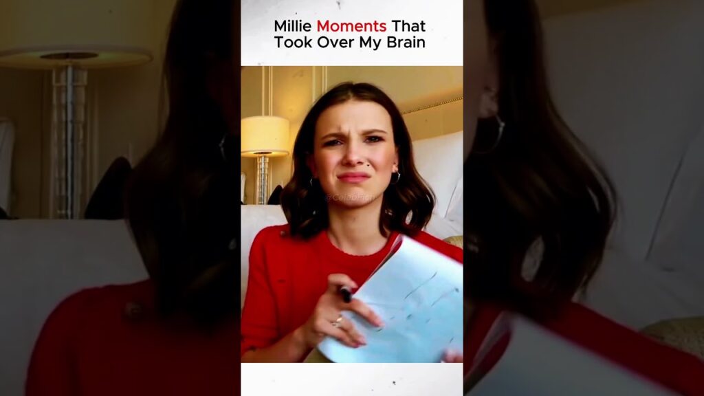 Millie Moments That Took Over My Brain 😭💀 #Millie Bobby Brown Millie Moments That Took Over My Brain 😭💀 #Millie Bobby Brown